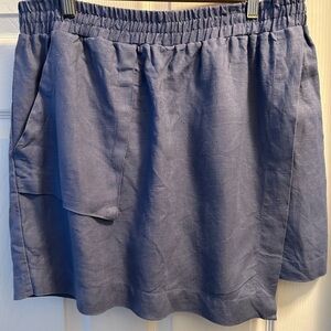 Cedar and Vine Brooklyn Linen Skort